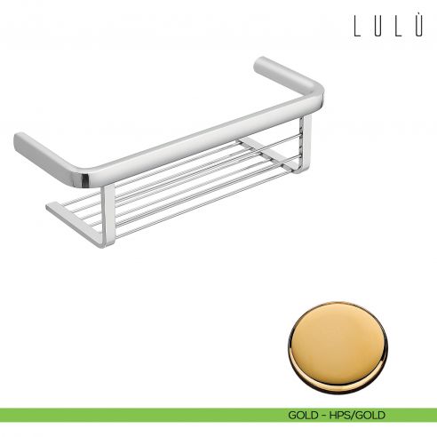 Porta oggetti da doccia e vasca Colombo Design Lulù HPS gold