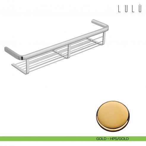 Porta oggetti da doccia e vasca Colombo Design Lulù HPS gold