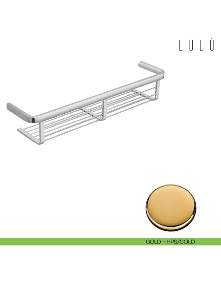 Porta oggetti da doccia e vasca Colombo Design Lulù HPS gold