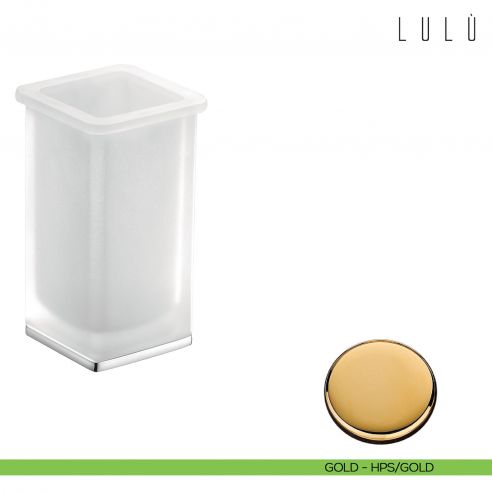 Porta bicchiere da appoggio Colombo Design Lulù HPS gold