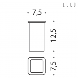 Bicchiere Colombo Design Lulù B6252