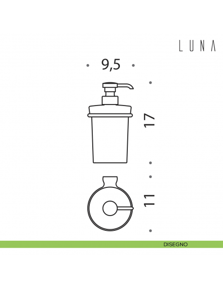 Spandisapone Colombo Design Luna disegno