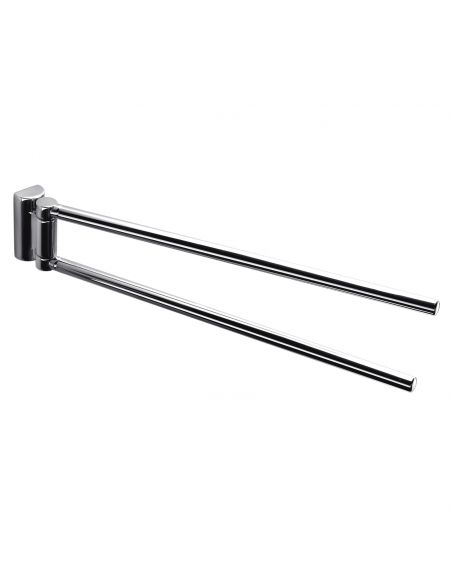 Porta salvietta doppio a snodo Colombo Design Luna 25 cm