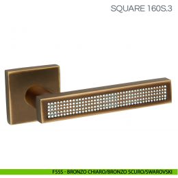 Maniglia per porta con cristalli Swarovski Square Fimet Handles 2