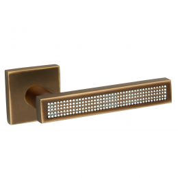Maniglia per porta con cristalli Swarovski Square Fimet Handles