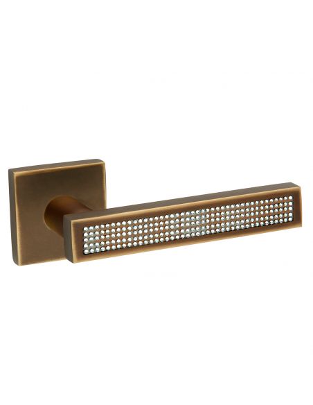Maniglia per porta con cristalli Swarovski Square Fimet Handles