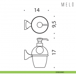 Spandisapone a muro Colombo Design Melò 2