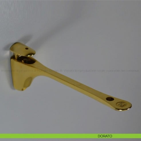 Reggimensola per vetro e legno Confalonieri MS01222 dorato