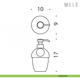 Spandisapone da appoggio Colombo Design Melò 2