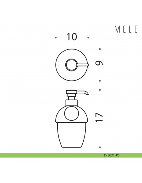 Spandisapone da appoggio Colombo Design Melò