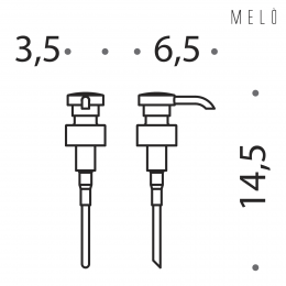 Pompetta per spandisapone Colombo Design Melò B9353