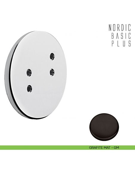 Ghiera con biadesivo Colombo Design GRAFITE MAT