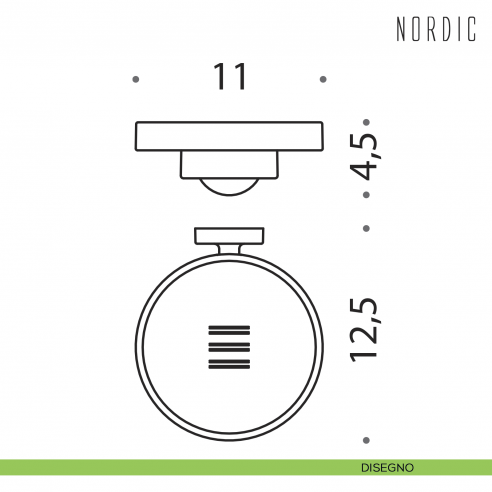 Porta sapone Colombo Design Nordic disegno