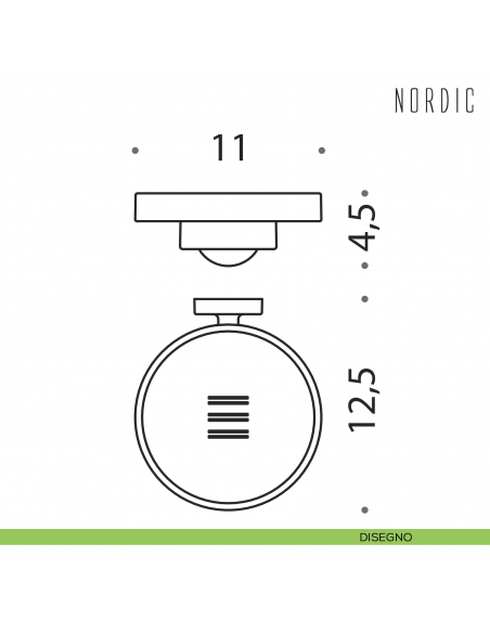 Porta sapone Colombo Design Nordic disegno