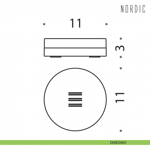 Porta sapone da appoggio Colombo Design Nordic disegno