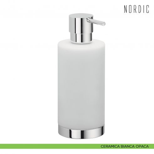 Spandisapone da appoggio Colombo Design Nordic ceramica bianca opaca