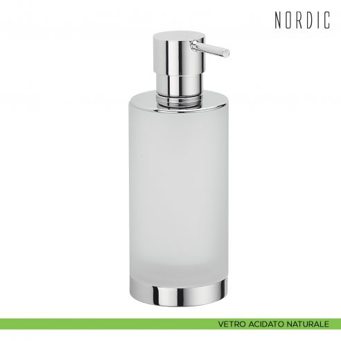 Spandisapone da appoggio Colombo Design Nordic vetro acidato naturale