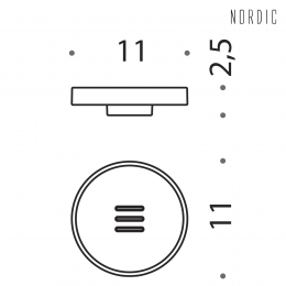 Porta sapone Colombo Design Nordic B5251