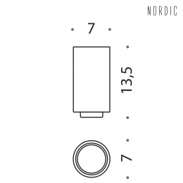 Bicchiere Colombo Design Nordic B5252