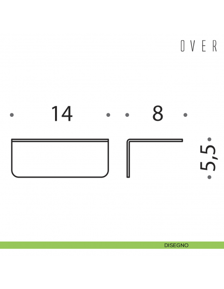Svuota tasche Colombo Design Over disegno