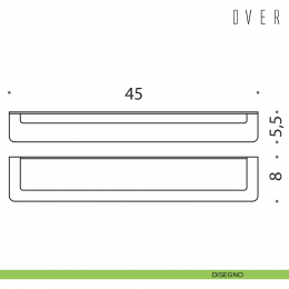 Porta salvietta Colombo Design Over 45 cm 2