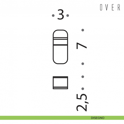 Portabito Colombo Design Over disegno