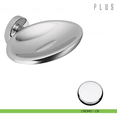 Porta sapone inamovibile Colombo Design Plus cromo