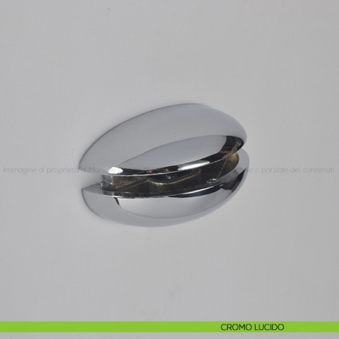 Reggimensola per vetro Confalonieri MS01425 cromo lucido