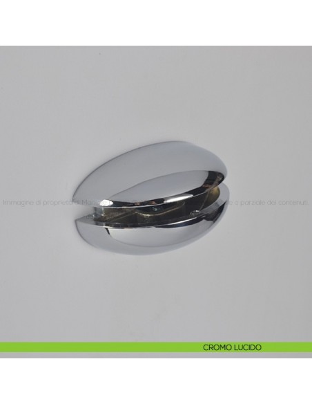 Reggimensola per vetro Confalonieri MS01425 cromo lucido