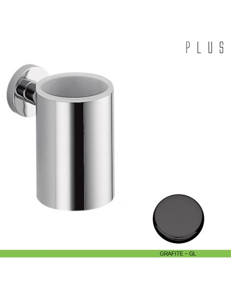 Porta bicchiere inamovibile Colombo Design Plus GRAFITE
