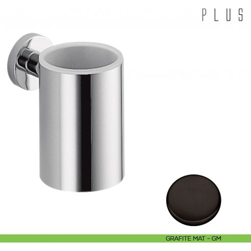 Porta bicchiere inamovibile Colombo Design Plus GRAFITE MAT