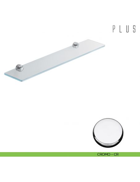 Mensola Colombo Design Plus 60 cm CROMO