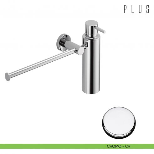 Spandisapone e porta salvietta per bidet Colombo Design Plus cromo