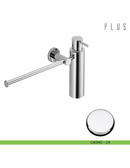 Spandisapone e porta salvietta per bidet Colombo Design Plus cromo