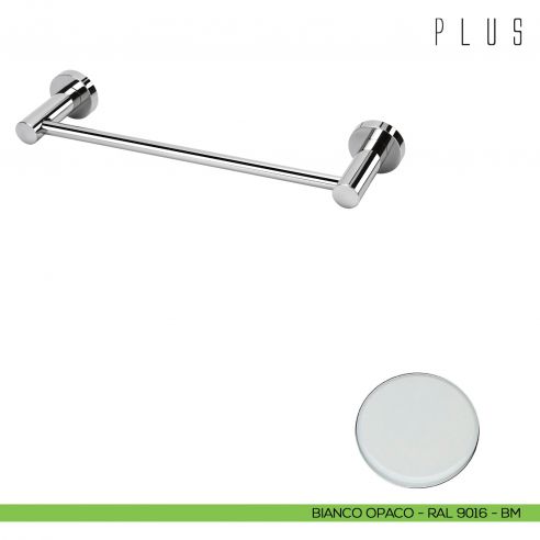Porta salvietta Colombo Design Plus 33,5 cm bianco opaco
