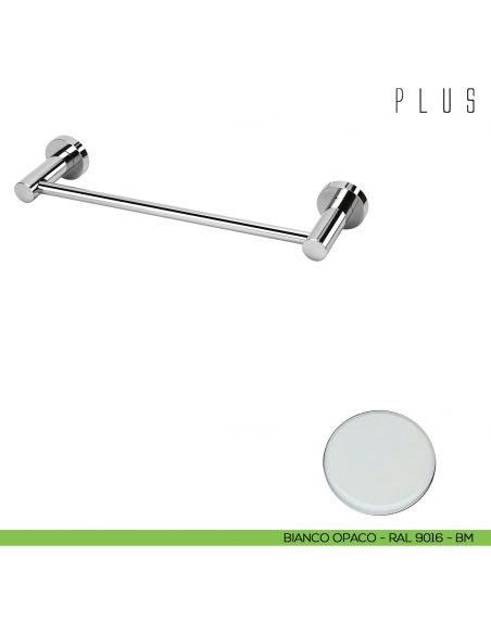 Porta salvietta Colombo Design Plus 33,5 cm bianco opaco