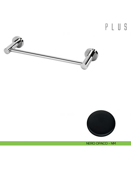 Porta salvietta Colombo Design Plus 33,5 cm nero opaco