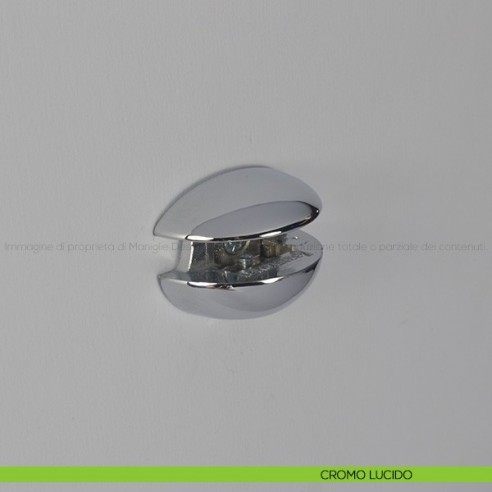Reggimensola per vetro Confalonieri MS01424 cromo lucido