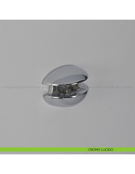 Reggimensola per vetro Confalonieri MS01424 cromo lucido