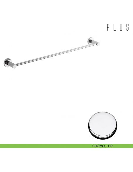 Porta salvietta Colombo Design Plus 83,5 cm cromo