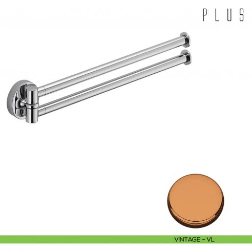 Porta salvietta doppio a snodo Colombo Design Plus VINTAGE