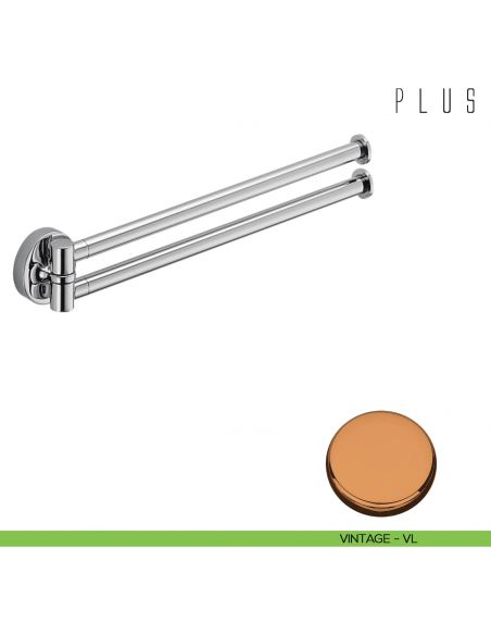 Porta salvietta doppio a snodo Colombo Design Plus VINTAGE