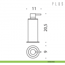 Spandisapone da appoggio Colombo Design Plus 2