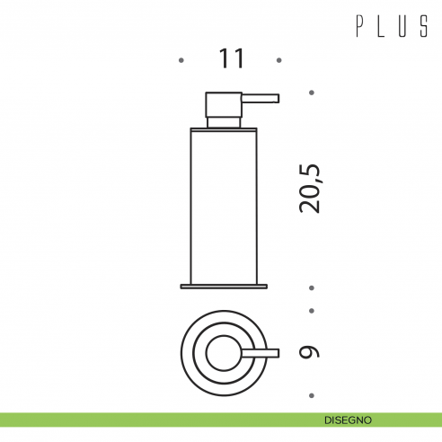Spandisapone da appoggio Colombo Design Plus disegno