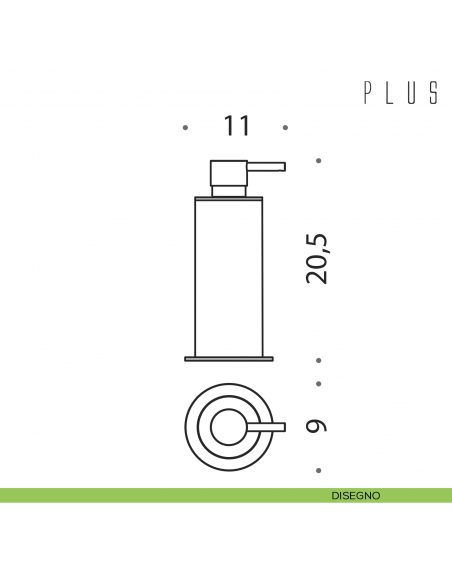 Spandisapone da appoggio Colombo Design Plus disegno