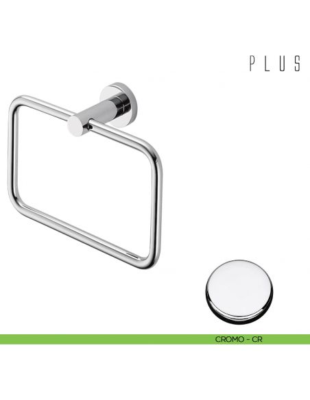 Porta salvietta ad anello Colombo Design Plus cromo