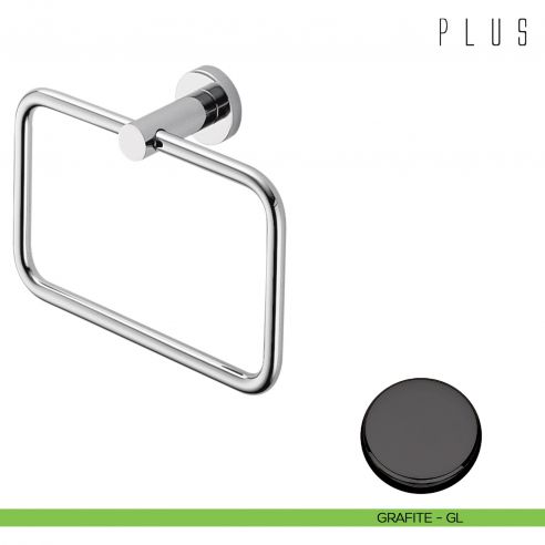 Porta salvietta ad anello Colombo Design Plus grafite