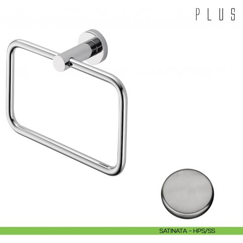 Porta salvietta ad anello Colombo Design Plus zirconium stainless steel HPS