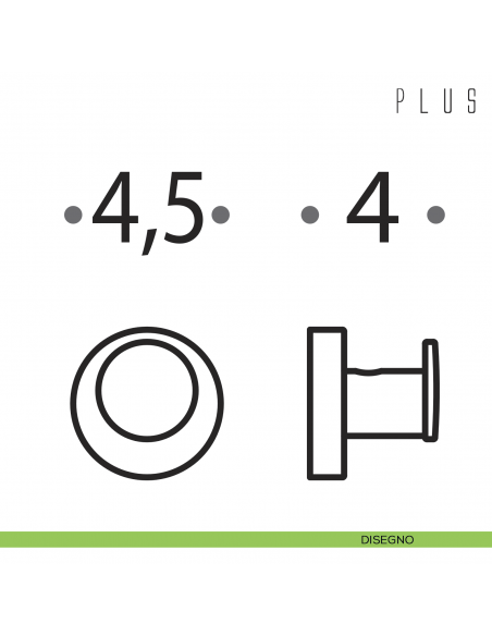 Portabito Colombo Design Plus disegno