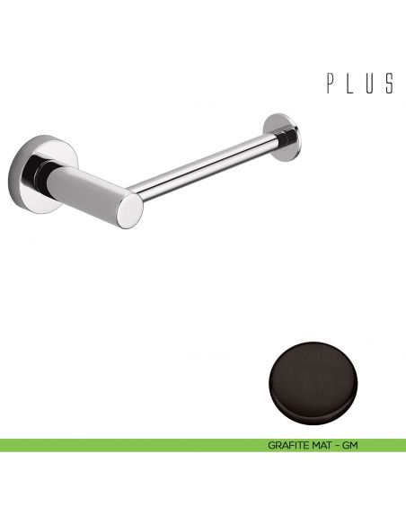 Porta rotolo Colombo Design Plus GRAFITE MAT